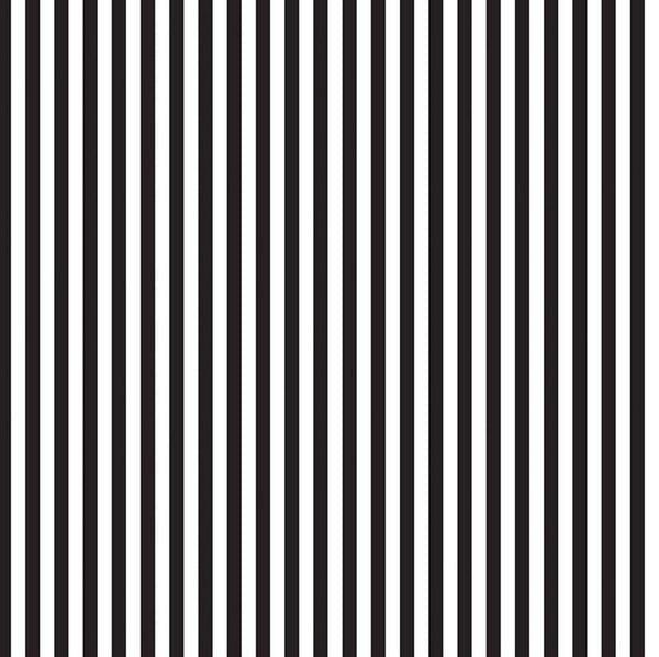 Black and white stripe fabric by the yard