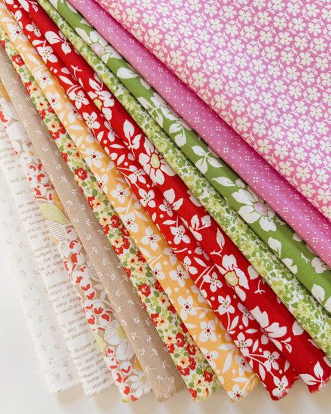 Fig Tree Summer's End Fabric Fat Quarter Bundle - 12pc Bundle
