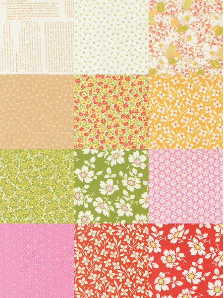 Fig Tree Summer's End Fabric Fat Quarter Bundle - 12pc Bundle