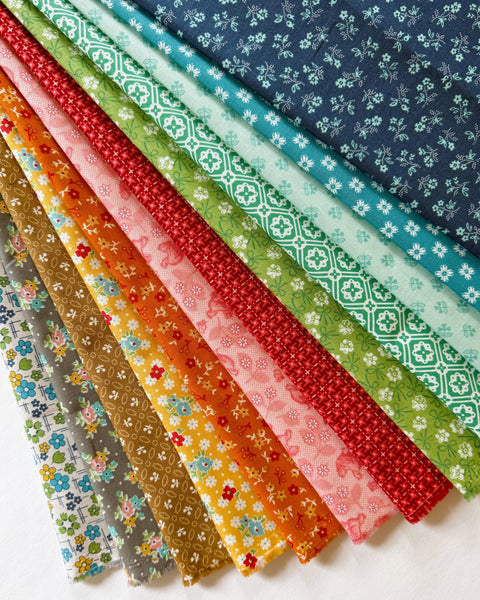Lori Holt Farmer's Daughter Fabric Fat Quarter Bundle - 12pc Bundle