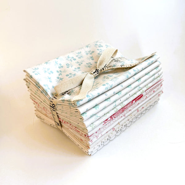 Lori Holt Farmer's Daughter Fabric Low Volume Fat Quarter Bundle - 12pc