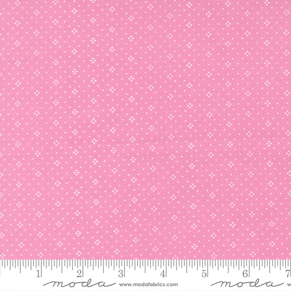 Eyelet Fabric by Fig Tree Quilts for Moda - Lilac Pink Eyelet Dot Fabric