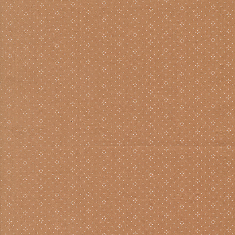 Eyelet Fabric by Fig Tree Quilts for Moda - Brown Eyelet Dot Fabric