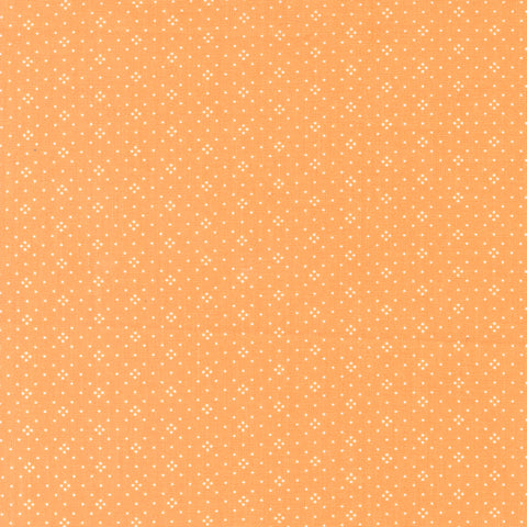 Eyelet Fabric by Fig Tree Quilts for Moda - Orange Eyelet Dot Fabric