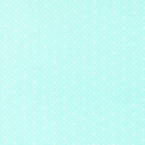 Eyelet Fabric by Fig Tree Quilts for Moda - Aqua Eyelet Dot Fabric