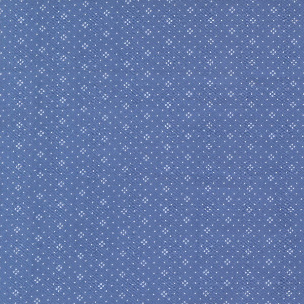 Eyelet Fabric by Fig Tree Quilts for Moda - Dark Blue Eyelet Dot Fabric