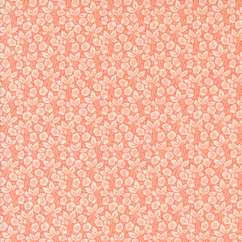 Jelly and Jam Fabric by Fig Tree Quilts for Moda - Coral Small Floral Fabric