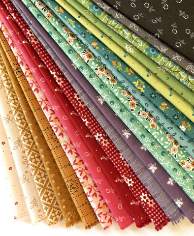 Lori Holt Gentler Times Fabric Fat Quarter Bundle - 20pc Bundle