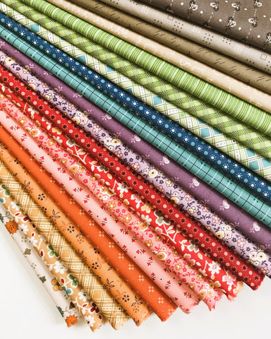 Lori Holt Autumn Fabric Fat Quarter Bundle - 20pc Bundle