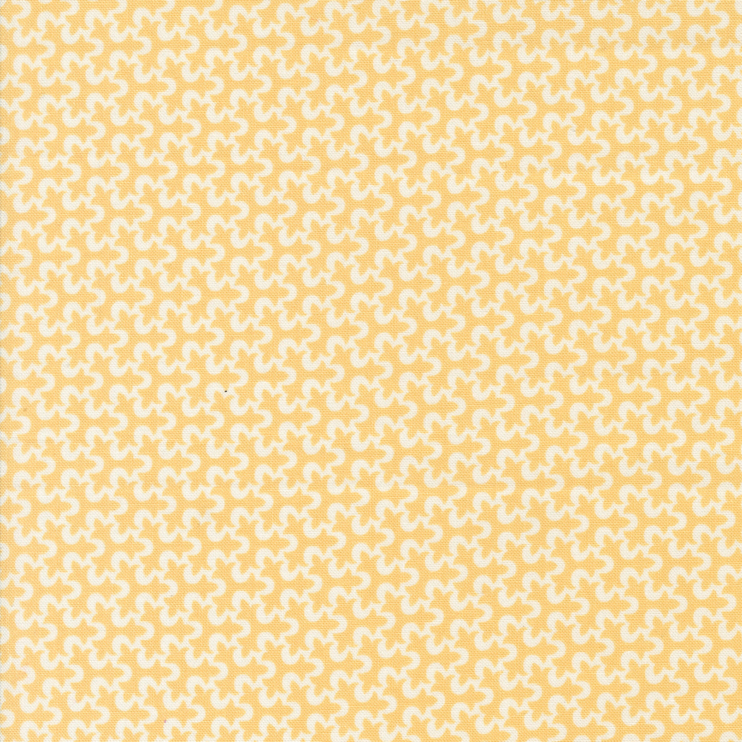 Portofino Fabric by Fig Tree Quilts for Moda - Yellow Orange Small Geometric Fabric