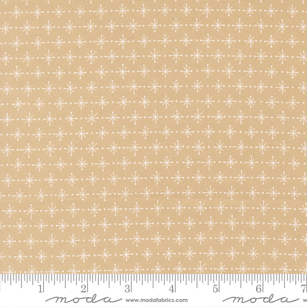 Rosie Fabric by Fig Tree Quilts for Moda - Tan Twinkling Star Fabric