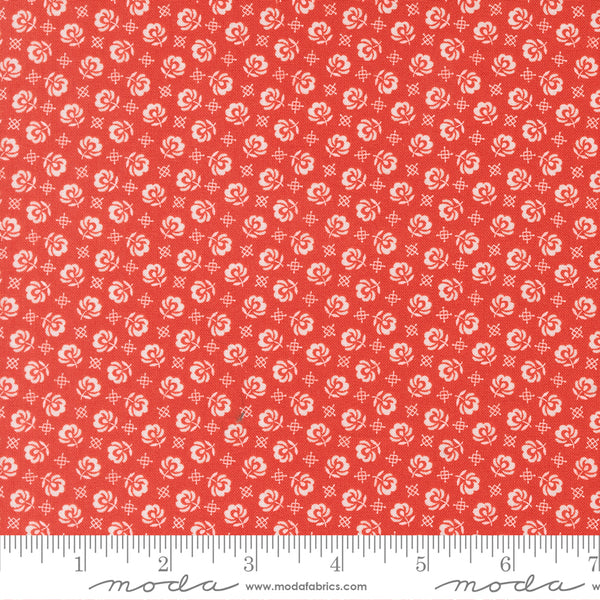 Fig Tree Rosie Fabric Fat Quarter Bundle - 5pc Red Color Bundle
