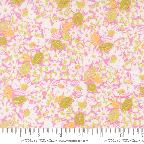 Fig Tree Summer's End Fabric Fat Quarter Bundle - 5pc Pink Color Bundle
