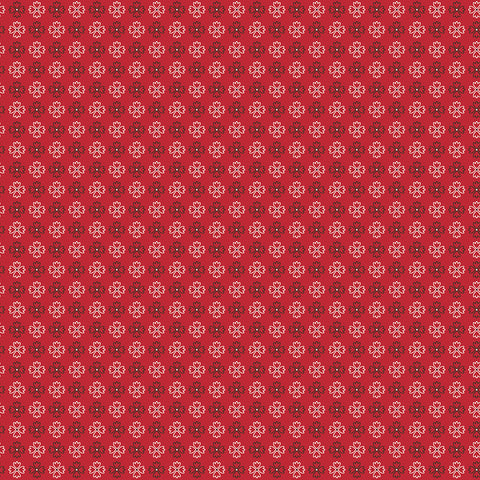 Autumn Fabric by Lori Holt for Riley Blake - Red Check Fabric