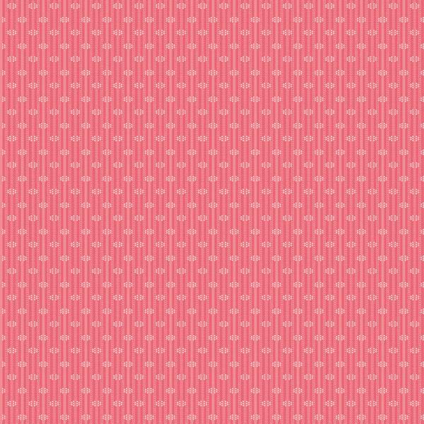 Piece & Plenty Fabric by Lori Holt for Riley Blake - Pink Small Stripe Fabric