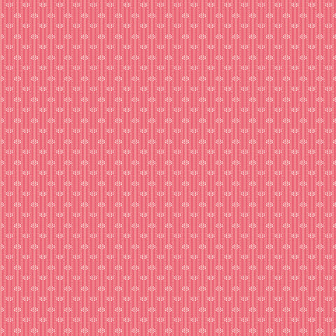 Piece & Plenty Fabric by Lori Holt for Riley Blake - Pink Small Stripe Fabric