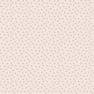 Piece & Plenty Fabric by Lori Holt for Riley Blake - Beige and Purple Small Sprout Fabric