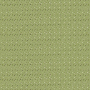 Gentler Times Fabric by Lori Holt for Riley Blake - Green Tiny Geometric Print Fabric