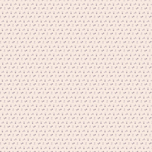 Gentler Times Fabric by Lori Holt for Riley Blake - Beige and Plum Tiny Geometric Print Fabric