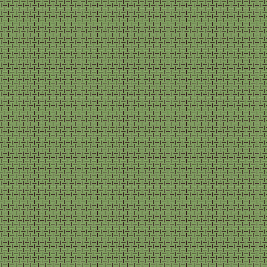 Gentler Times Fabric by Lori Holt for Riley Blake - Green Woven Look Fabric
