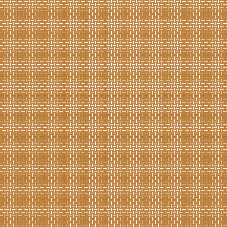 Gentler Times Fabric by Lori Holt for Riley Blake - Butterscotch Woven Look Fabric