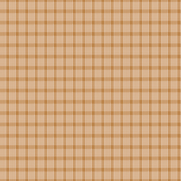 Gentler Times Fabric by Lori Holt for Riley Blake - Yellow Gold Plaid Fabric