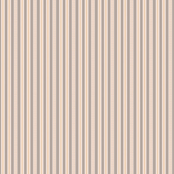 Farmer's Daughter Fabric by Lori Holt for Riley Blake - Gray and Gold Stripe Fabric