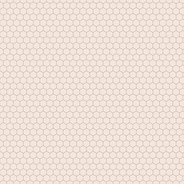 Farmer's Daughter Fabric by Lori Holt for Riley Blake - Beige and Gray Chicken Wire Fabric