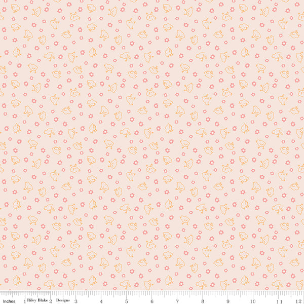 Lori Holt Farmer's Daughter Fabric Fat Quarter Bundle - 5pc Beige/Low Volume Color Bundle