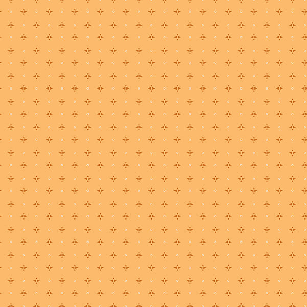 Baked With Love Fabric by Lori Holt for Riley Blake - Yellow Small Geometric Fabric