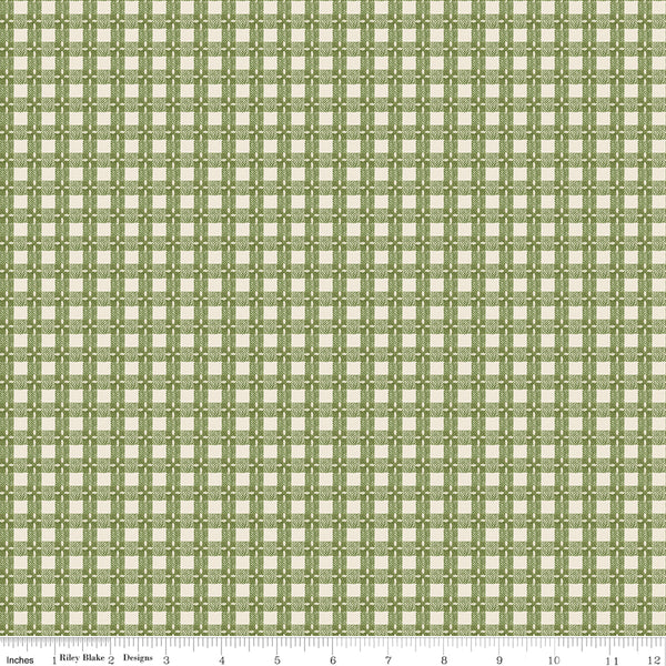 Lori Holt Baked With Love Fabric Fat Quarter Bundle - 5pc Green Color Bundle