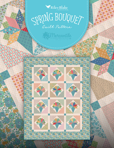 Spring Bouquets Quilt Pattern by Lori Holt