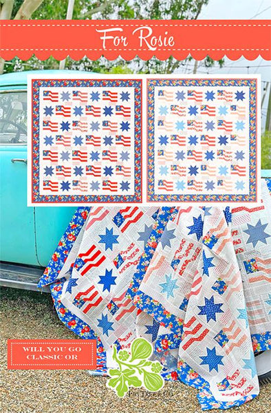 For Rosie Quilt Pattern by Fig Tree Quilts