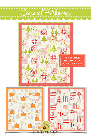 fig tree seasonal patchwork quilt pattern