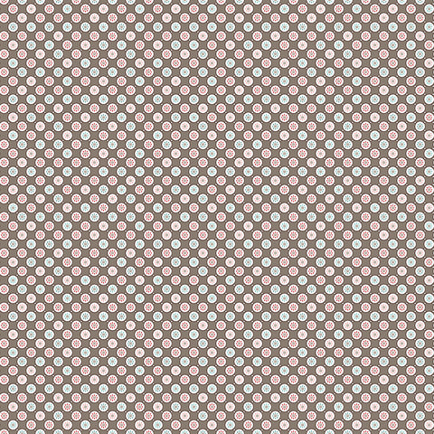 gray and white polka dot fabric by the yard