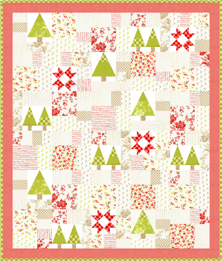 BACK IN STOCK 1/31 Seasonal Patchwork Quilt Pattern by Fig Tree Quilts ...