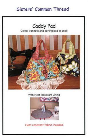 caddy pad iron tote sewing pattern